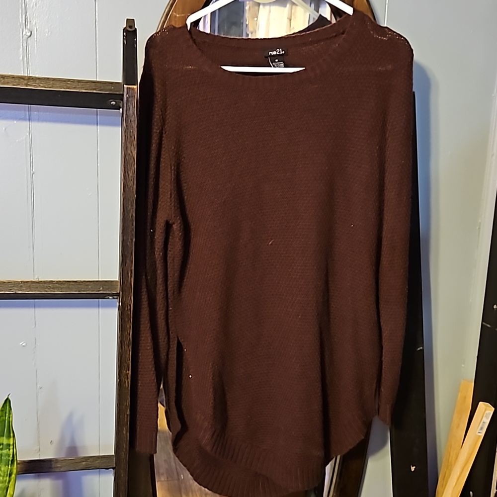 Womens Rue12 sweater brown size medium